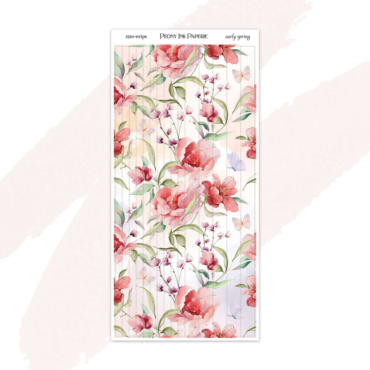 early spring | strips | Journal Collection