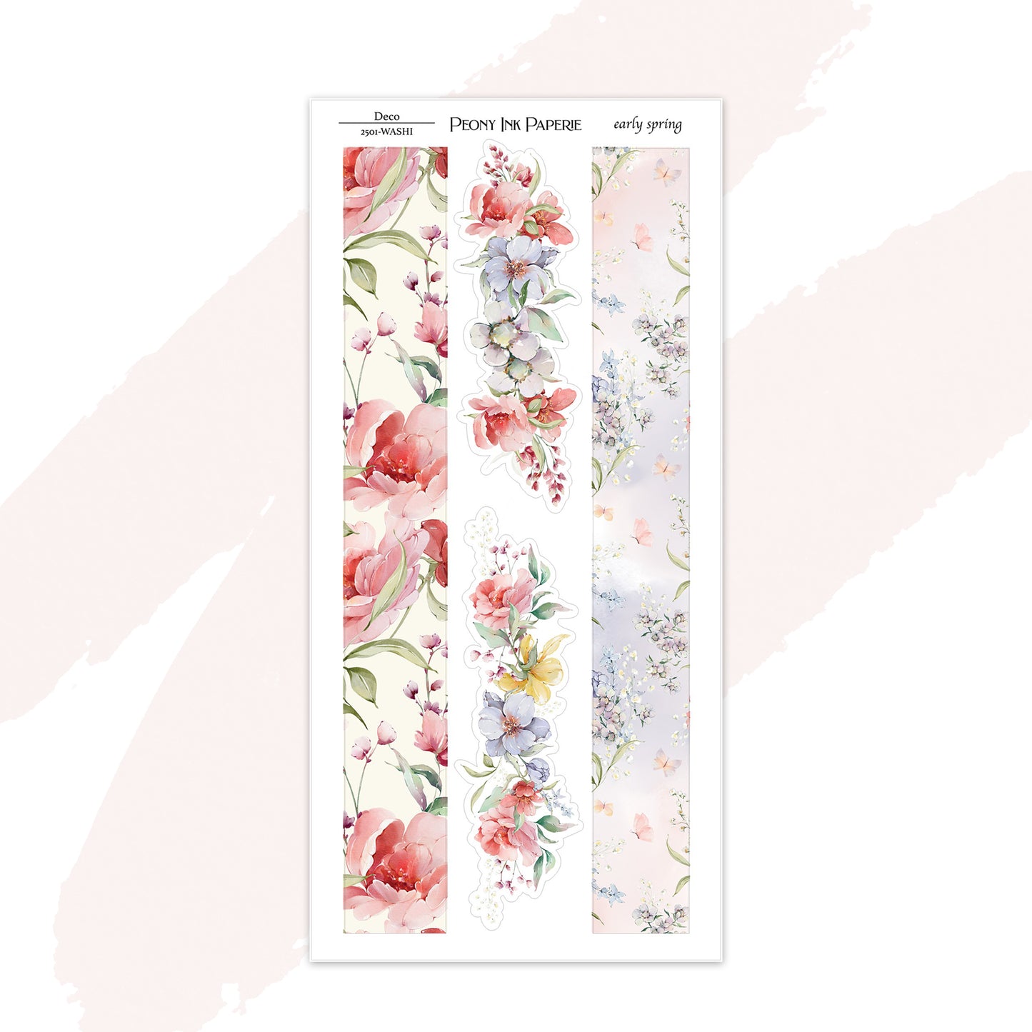 early spring | WASHI TRIM | Journal Collection