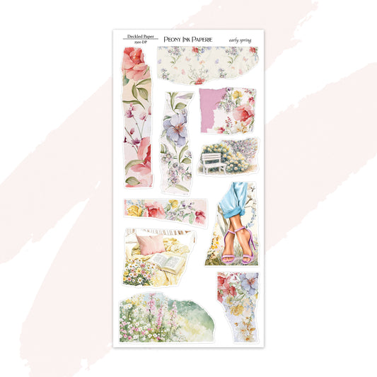 early spring | torn paper | Journal Collection