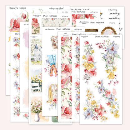 Journaling Collection | early spring(Full Bundle)