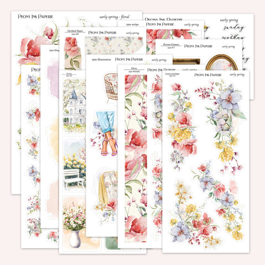 Journaling Collection | early spring(Full Bundle)