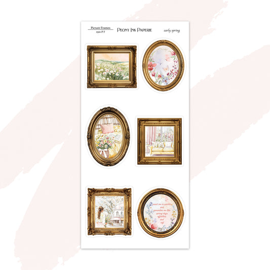 early spring | picture frames | Journal Collection