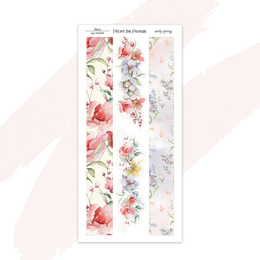early spring | WASHI TRIM | Journal Collection