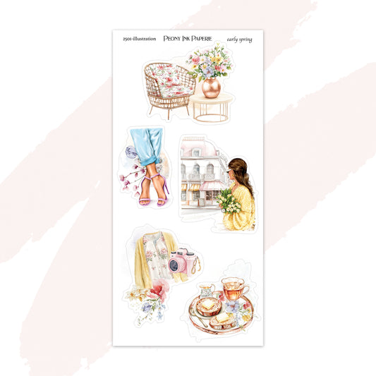 early spring | illustration | Journal Collection