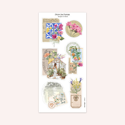 Journaling Kit | barefoot in bloom | Sticker Kit | Floral Deco | Bullet Journal | Planner Stickers | A La Carte Available
