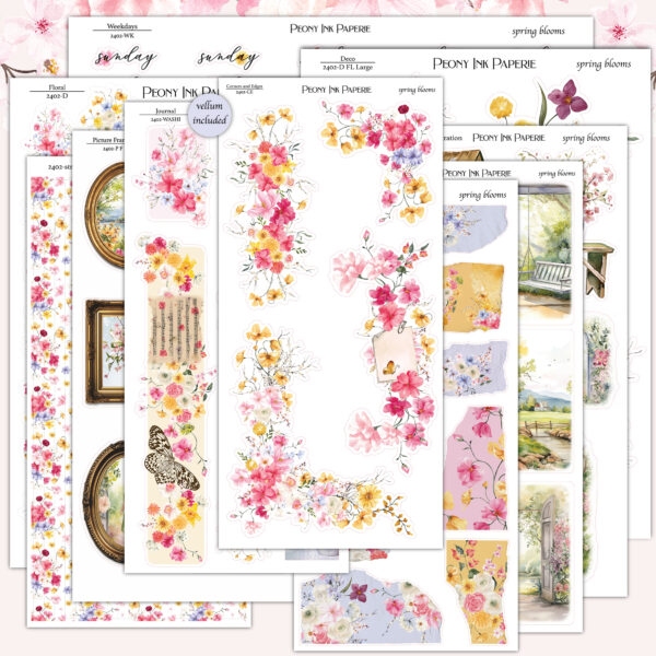 Journal collection deco stickers